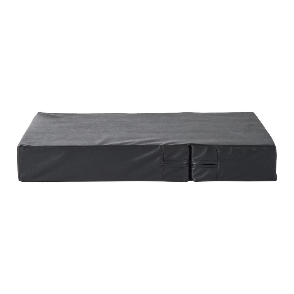 Dog Stairs Foldable Cat Stairs Entry Aid, 2 Steps, 20 cm, Black, for Bed, Sofa, Car, Small Dogs
