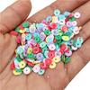 DIY Decorative Material Phone Case Glitter Round PVC Jewelry Accessories 1500pcs Water Cup Concave Type Sequin Phantom Color Creative Accessories