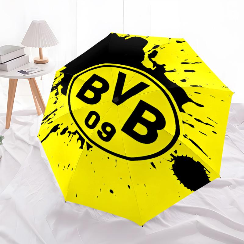 1pc B-BVB Umbrella, Sun Protection, And UV Shielding. It Has Eight Sturdy Ribs for Outdoor Use And Perfect As a Holiday Gift