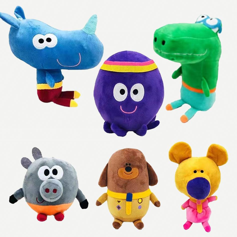 Новая 23см Мультяшная плюшевая игрушка Хей Дог Учитель Мягкая Милая Кукла Животное Друг для сна Рождественский подарок