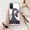 Чехол для телефона Girl Infinite Stratos для Honor 70 50 20 7S X9 X8 X7 Magic 4 3 Pro, мягкий черный чехол для телефона