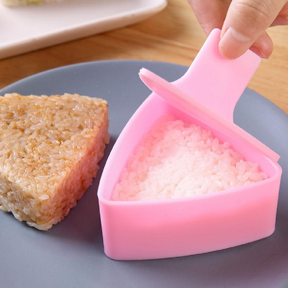 Форма для суши своими руками Онигири Рисовый шарик Пресс для еды Треугольная форма Аксессуары для дома Инструменты Maker Kitche A7G1