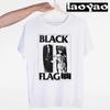 Футболка Black Flag Панк-рок группа Генри Роллинс Большие Полосы Графические Футболки Женские Унисекс Харадзюку Уличная Одежда Летняя Оверсайз Футболка