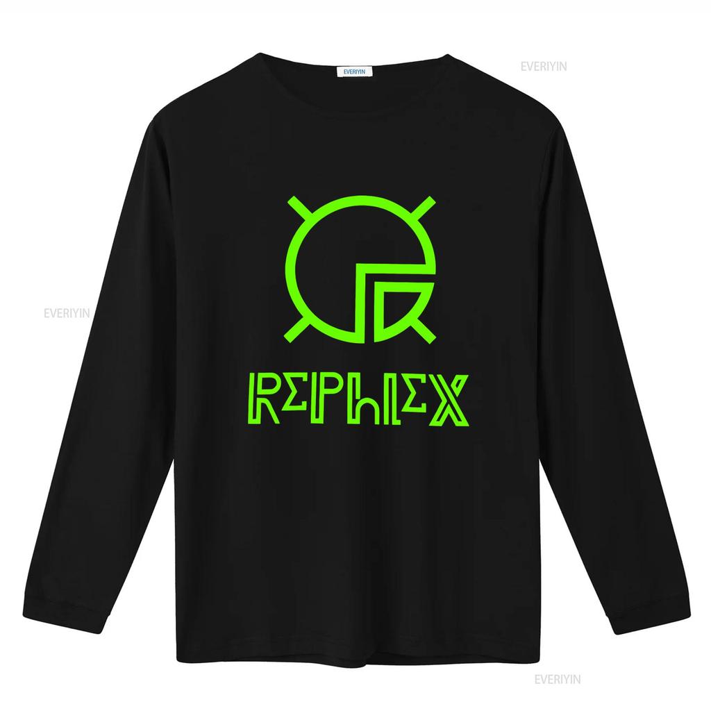 Neon Green Rephlex Records T Shirt Warp Aphex Twin 808 State Drexciya Techno Fashion vintage Washed fashion Casual homme