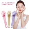 Soft Blackhead Remover Brush Silicone Finger Massage Brushes  Facial Cleansing