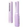Cordless Ceramic Hairdressing Comb 3 Temperature Adjustable Hair Straightener USB Rechargeable Fast Heating Electric Hair Styling Detangling Brush