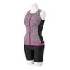 Gym Separates Size 64 Size M Women's Swimsuit, (Zippered) (18cm Inseam), N2JG2341, (Pink),