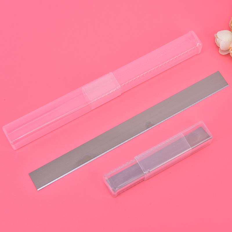 2 шт., 4 дюйма / 8 дюймов, лезвия из нержавеющей стали, набор инструментов для резки полимерной глины