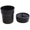 1Pc New Multifunctional Car Mini Trash Bin Cup Holder Car Trash Can Auto Holder Cap Mounts Black Plastic Interior Accessories