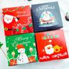 Friend Deer Cookie Box Merry Christmas Santa Claus Christmas Gift Boxes Favours Sweet Biscuit Candy