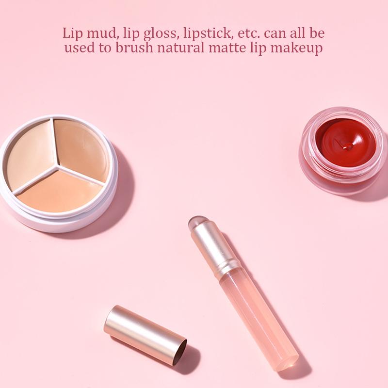 Обновление силиконовых кистей для макияжа с консилером для губ, силиконовая кисть для бальзама для губ, блеска для губ, помады, многофункциональная кисть