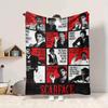 1Pc Scarface Quotes Poster Flannel Blanket, Soft And Comfortable, Casual Warm, Camping Travel, Christmas, Halloween Xmas Gift L189