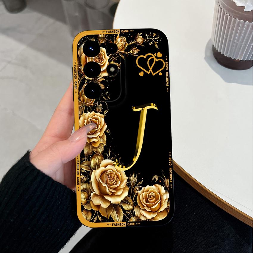 Для Itel Super S26 S25 Ultra S24 S23 P65 P55 P40 A90 A80 City 100 Чехол для телефона Черный с цветочным узором Матовый силиконовый защитный чехол для Itel Capa