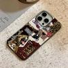 Чехол для телефона с коллажем леопардового принта для iPhone 17 Air 16 15 14 Pro 13 12 11 Pro Max 16 Plus Ударопрочный силиконовый чехол