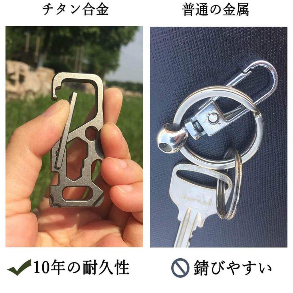 Мультитул Брелок Титановый Сплав Уличный Защита от Потери Открывалка для Бутылок Ключ для Велосипедных Спиц Подарок