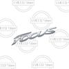 LLC3 For Ford Focus Car Emblem 3D Metal Hybrid ST Line MK2 MK3 MK4 Logo Body Decals Sticker Rear Tail Trunk Boot Letter Badge Styling