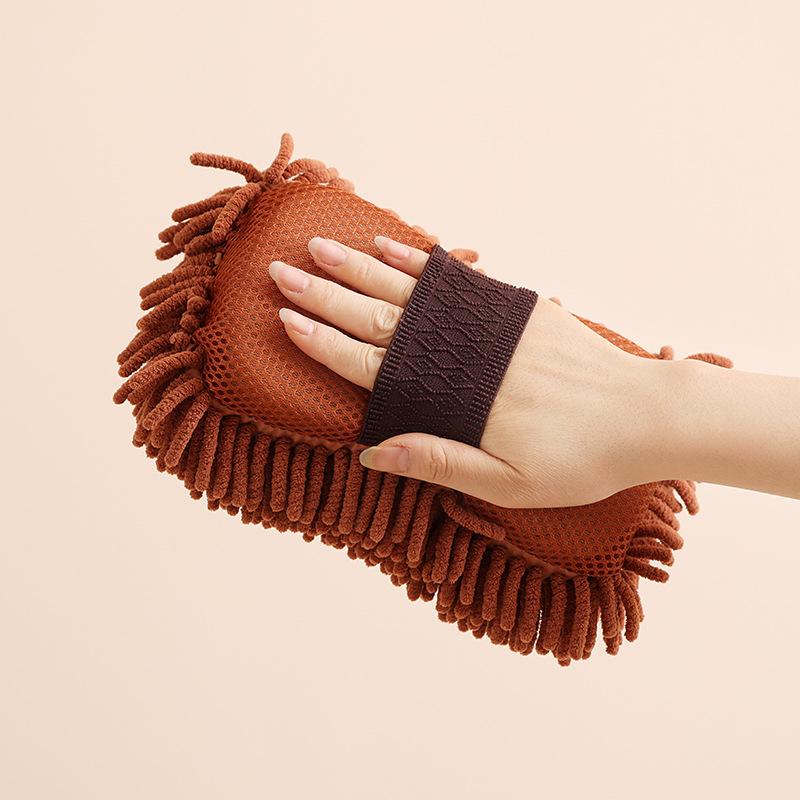 5 цветов микрофибра для мытья автомобиля шенилл губка для мытья автомобиля щетка для мытья полотенце для мытья авто перчатки аксессуары для укладки гаджет