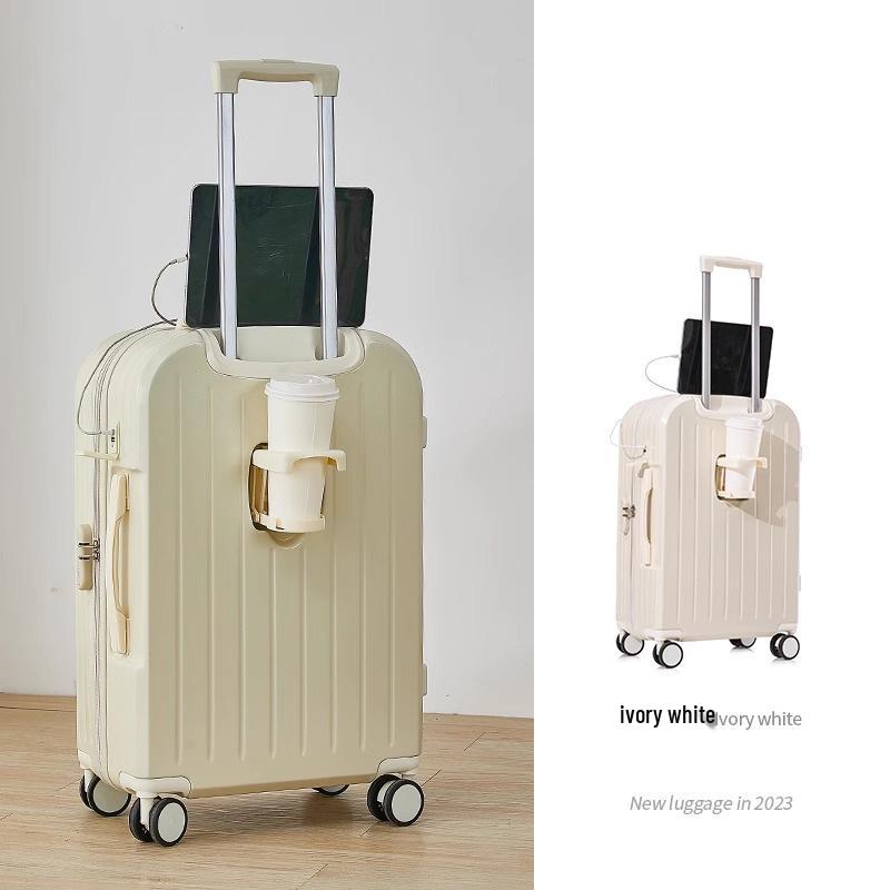 20-дюймовый чемодан ручной клади с универсальными колесами, перезаряжаемый, для мужчин, женщин и студентов