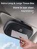 For Subaru Ascent BRZ Forester Impreza Legacy Outback WRX VX Car 3D stereoscopic Extra-Long & Large tissue box Auto Accessories fryu54