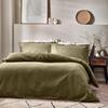 Yard Waffle Textured Duvet Cover Set
