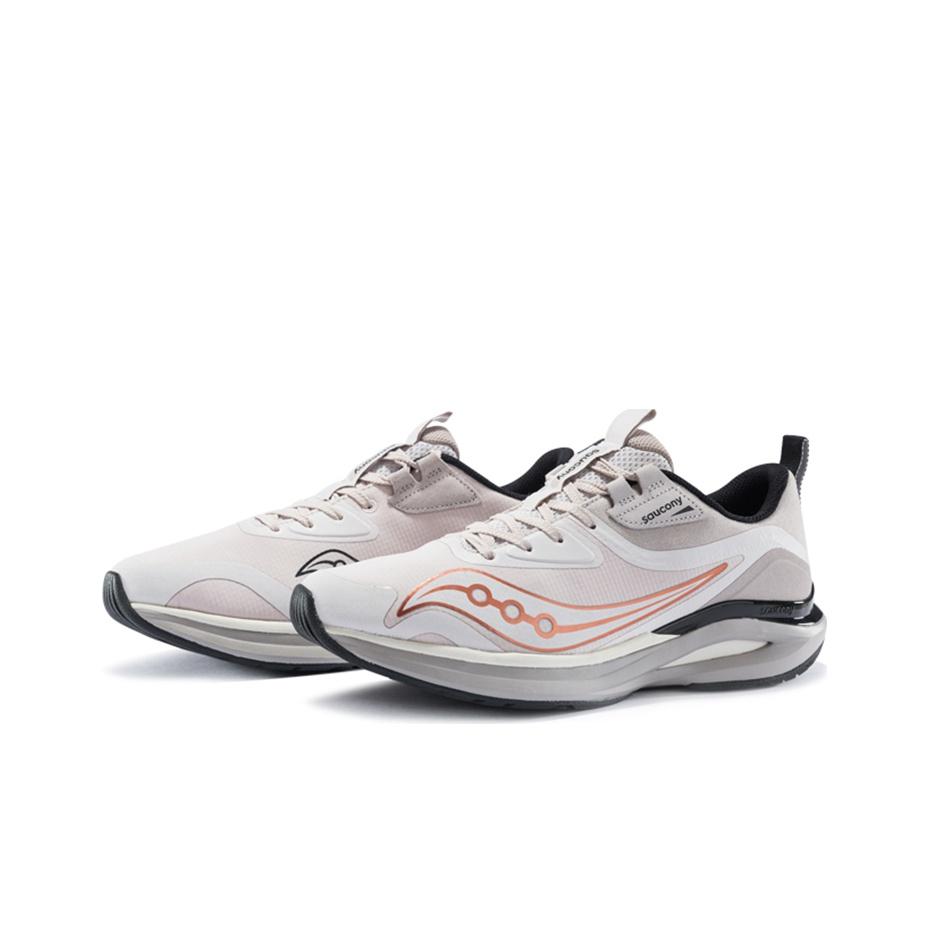 SAUCONY Jaeger Junior 1.5 Прочные Амортизирующие Низкие Беговые Кроссовки Мужские Сникер Бежево-Оранжевые S28157-2