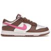 Nike Dunk Low Smokey Mauve Игривые розовые женские кроссовки Коричнево-белые FZ3611-208