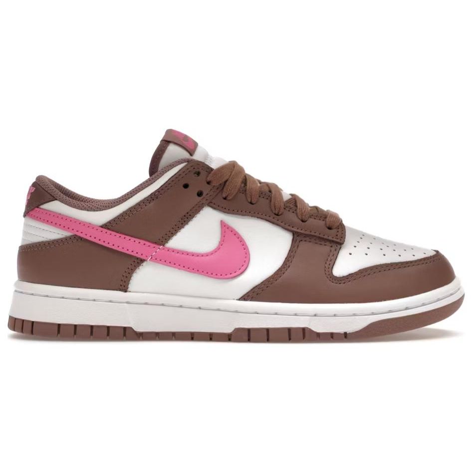 Nike Dunk Low Smokey Mauve Игривые розовые женские кроссовки Коричнево-белые FZ3611-208