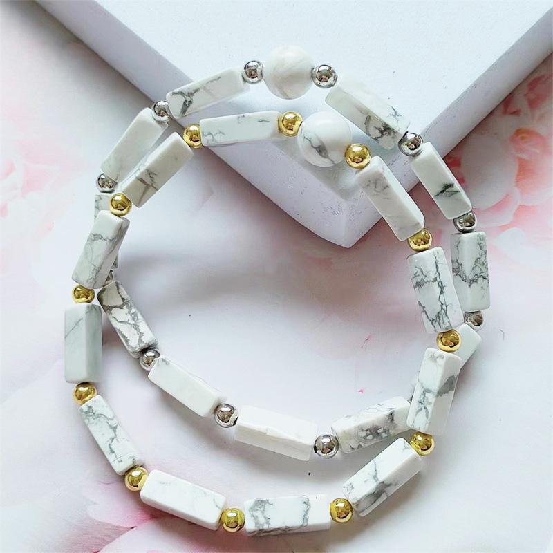 Браслет из натурального аметиста с квадратными бусинами-разделителями и розовой кристаллической энергией, модный свежий дизайн