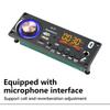 DC12V MP3 Bluetooth Декодер Плата BT5.3 Усилитель Авто Аудио DIY Музыкальный Плеер FM Радио Модуль RGB TF AUX USB Микрофон Запись WAV APE