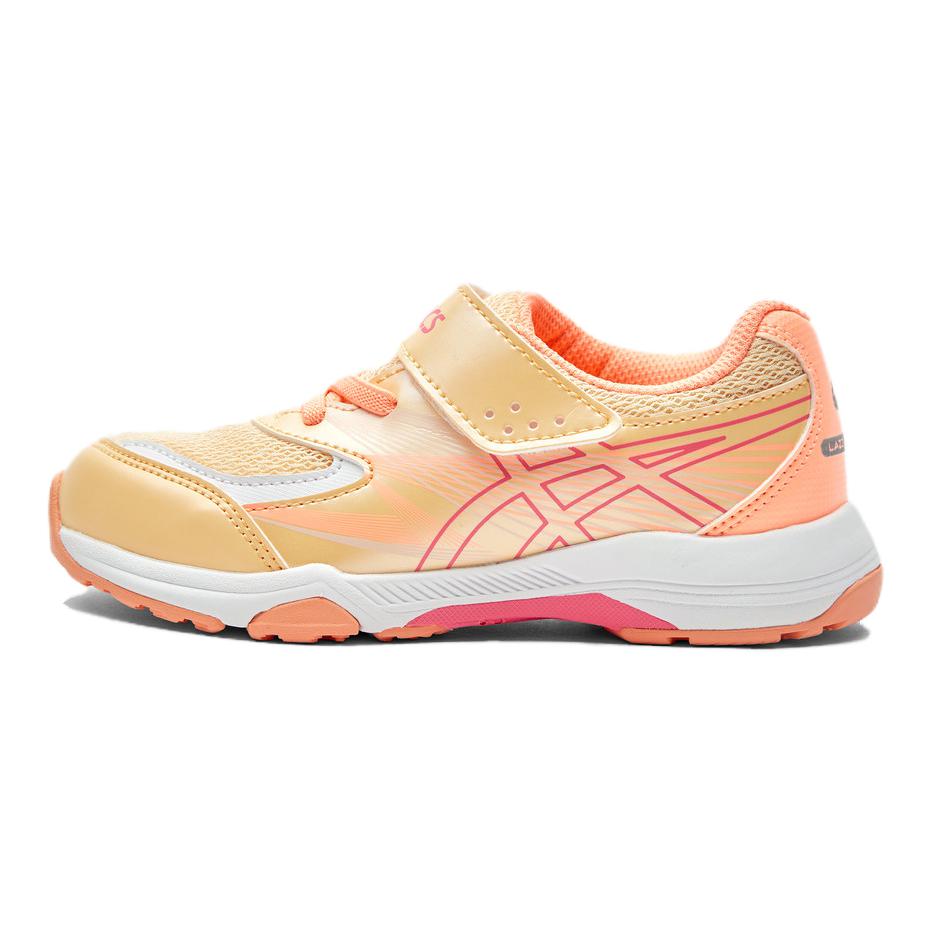 Asics Lazerbeam Ke-Mg Lightweight Sweat-Wicking Outdoor Fitness Running Shoes Kids Sneakers Orange 1154A185-801