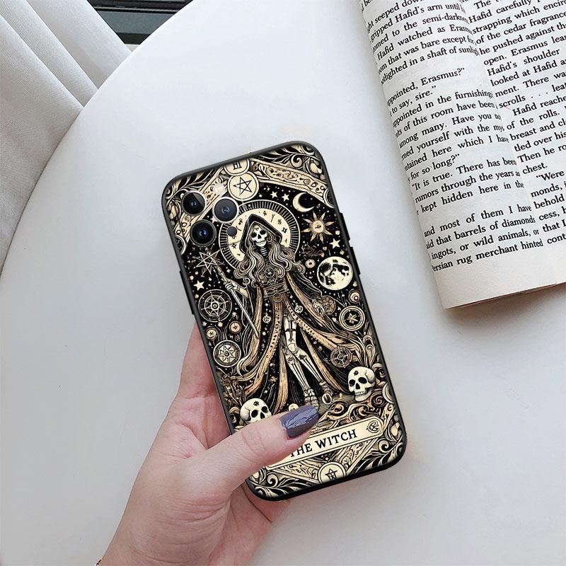 Witch Divination Tarot Moon New High-End Phone Case for Xiaomi Poco M4 M5 M6 M7 X3 X6 X7 Pro