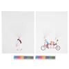 2Set Cartoon Pattern Fingerprint Painting DIY Signature Guest Book Wedding Birthday Party Decor