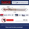 Сверло из быстрорежущей стали с покрытием SG NACHI Fujikoshi 7572P для алюминия и нержавеющей стали