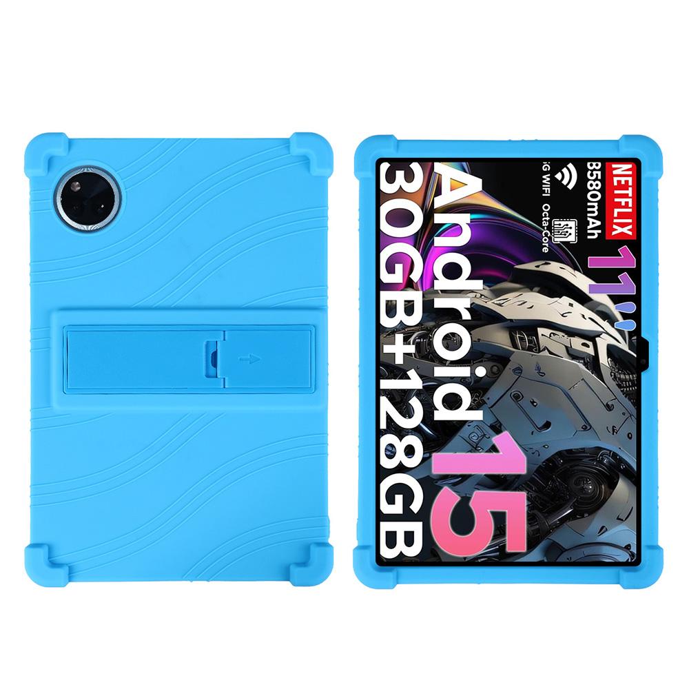Soft Silicone Case for Doogee Tab G6 A9 Pro Plus T36 T40 Pro T20 Ultra T20S T20 T10Plus Adjust Stand Cover Kids Safe Shockproof