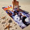 Limp Bizkit Fashion Beach Towel: Ideal for Summer Adventures Soft, absorbent and quick drying suitable for swimming and bathing