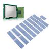 Heat Thermal Pad, Silicone Insulated Shockproof Cooling Pad with High Temperature Resistance for CPU GPU Graphics Card Electronics