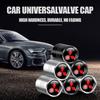 4Pcs Metal Car Wheel Tire Valve Caps Stem Case Cover Accessories For Mitsubishi 9 Ralliart X EX ASX Colt Outlander Pajero Lancer