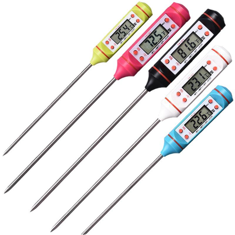 Цифровой кухонный термометр TP101: Электронный щуп для барбекю, выпечки и приготовления