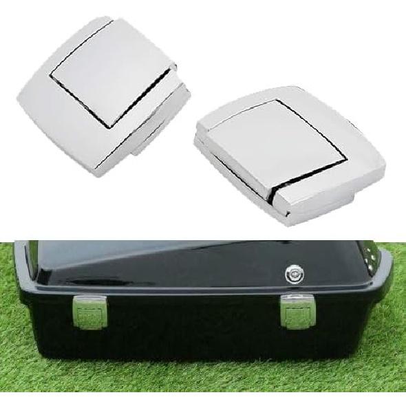 Хромированные Защелки Tour Pack Pak Подходят Для Harley Touring Street Electra Road Glide Ultra Classic FLHTCU FLHTC Limited FLHTK Anniversary FLHTCUSE8