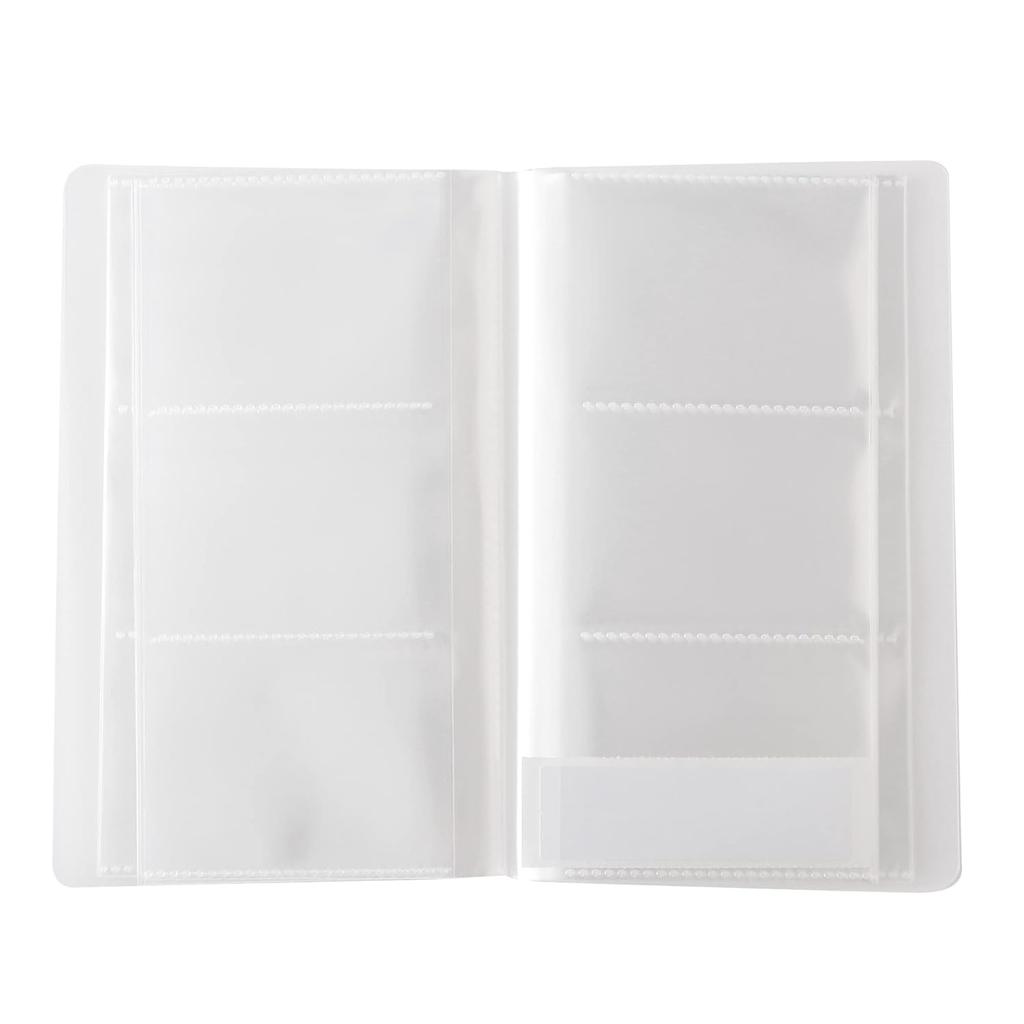 Название продукта Muji Держатель для карт из полипропилена Боковое хранение 3 яруса 180 карманов