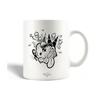 Ceramic Mug - MANIACASE - Shawn Dickinson - 30cl - Dishwasher Safe - White