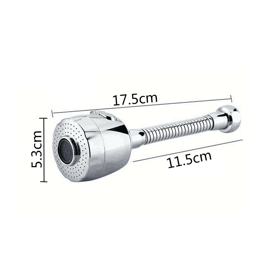 Filter ABS Plastic Water Saving 360 Degree Aerator Kitchen Faucet Extender Faucet Nozzle Swivel Tap