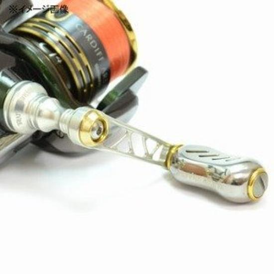 LIVRE Reel S Handle Fino Knob for Shimano S2 P Blue F.V40-43 (Black + G)