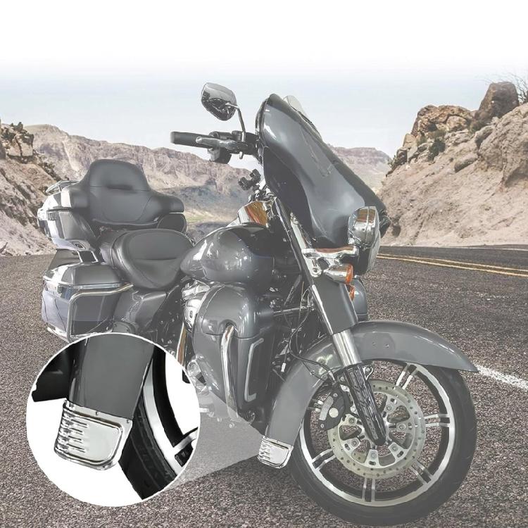 Накладка на переднее крыло мотоцикла Аксессуары для модификации мотоцикла Запасная ребристая накладка на переднюю часть