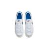 Nike Blazer Low 77 GS White Light Photo Blue Детские кроссовки Парус черный DA4074-111