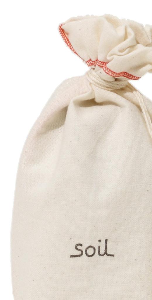 Мешок для сушки почвы белый 14 x 7 x 5 см L253 примерно