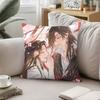 Anime Heaven Officials Blessing Pillow Case Pattern Printed Pillowcase For Living Room Sofa Cushion Cover  Bedroom Decor