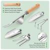 Gardening Tools 9-Piece Heavy Duty Gardening Hand Tools Durable Organizer Handbag,Rust-Proof Combination Garden Tool Set
