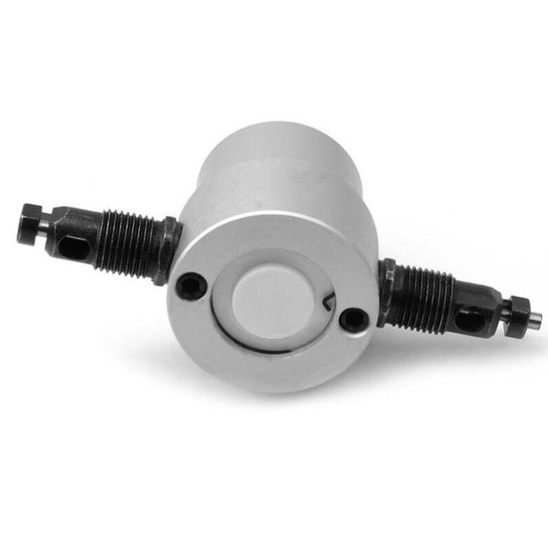 Регулируемый резак для листового металла Двухголовый Железный Ниблер Режущий инструмент Насадка для электродрели Модификация Пластины Пробойник Ножницы