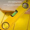 Aluminum Zinc Zinc Alloy Spirit Level Shockproof Level Ruler Bubble Level  Construction Use
